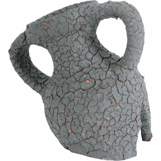 Decor col d'amphore ceramique gris L 11 x l 8,5 x H 10 cm grand modèle - ZOLUX - Image 3
