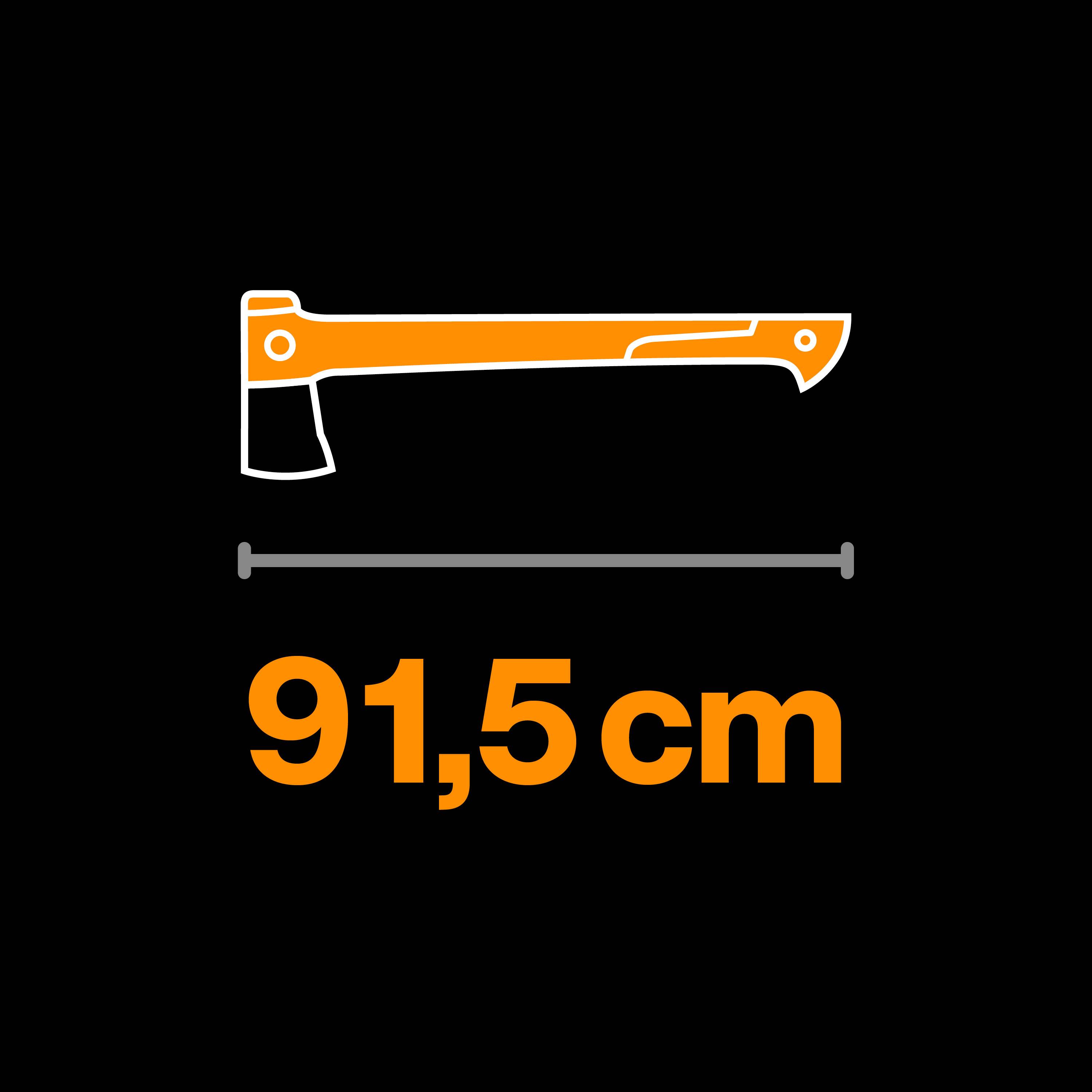 Fiskars - Merlin X-series™ X36 95cm lame acier forgé, 2,5kg​ - Fiskars - Image 10