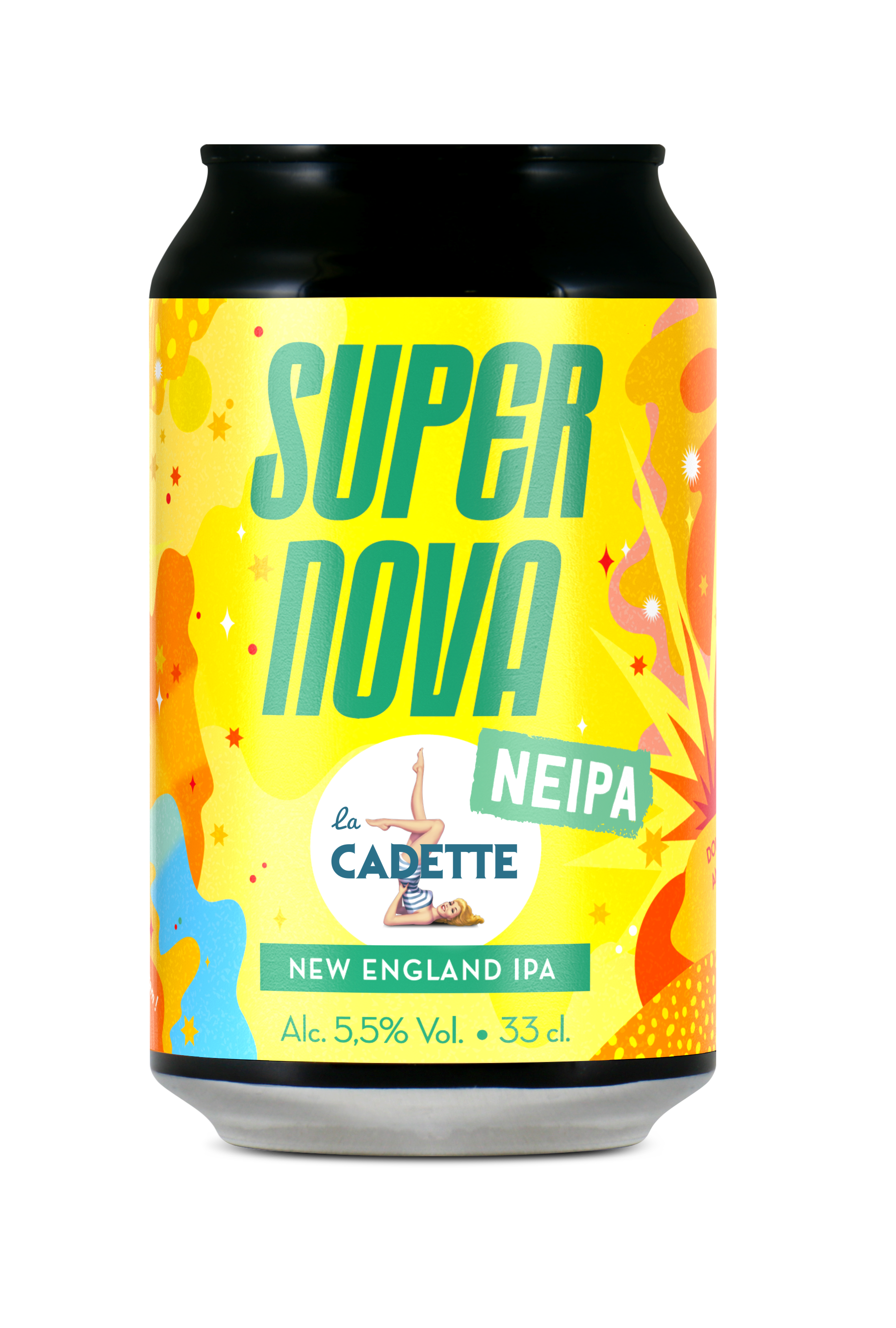 Cadette - Bière IPA "Supernova" cannette 33 cl - La Cadette