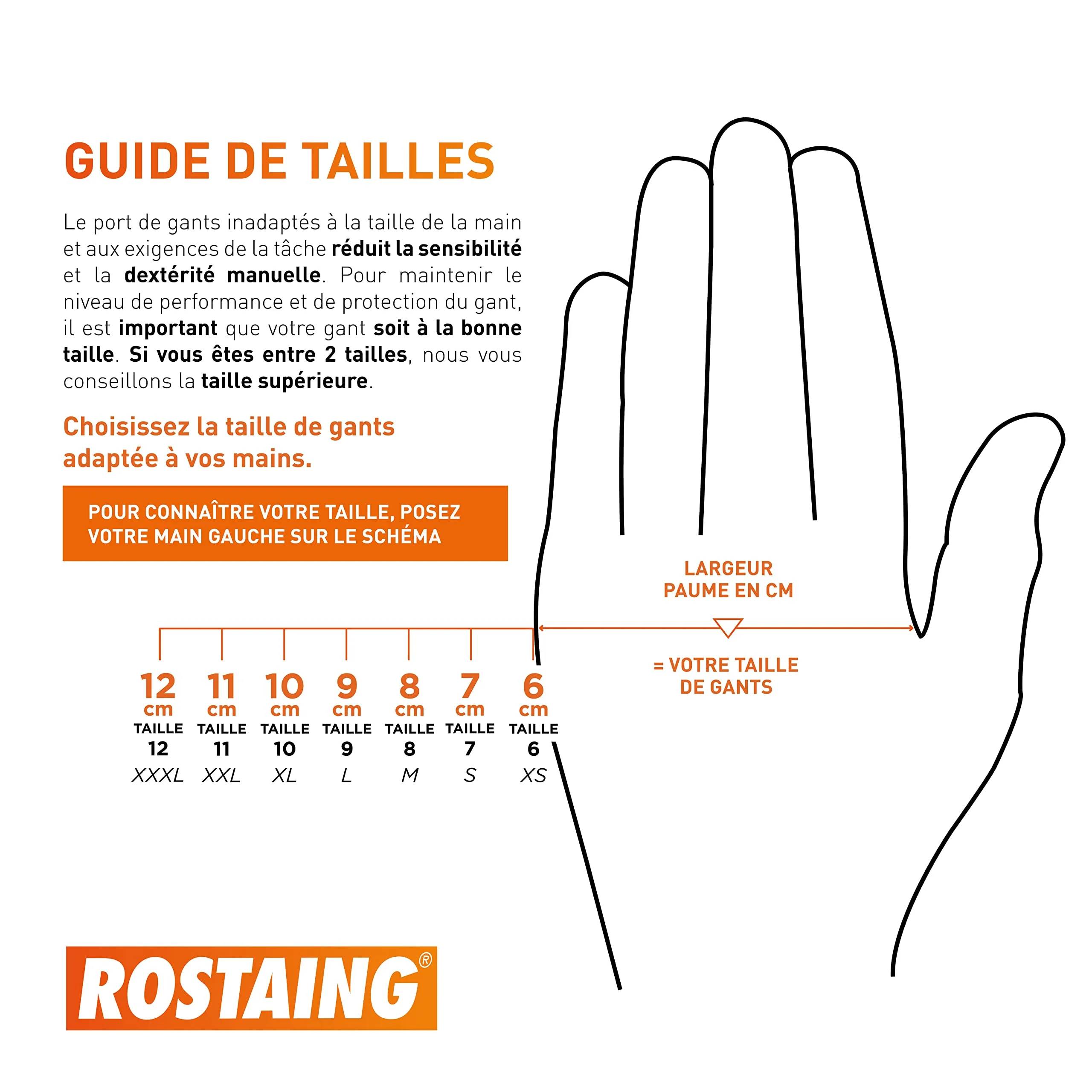 Rostaing - Gants imperméables protection longue WETPRO-ROSTAING-Taille 10 - Image 4