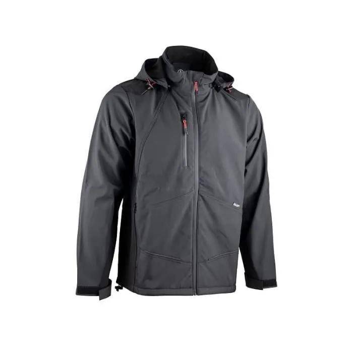 Blouson softshell triple couche polyester gris L.2307 - Lma - Image 2