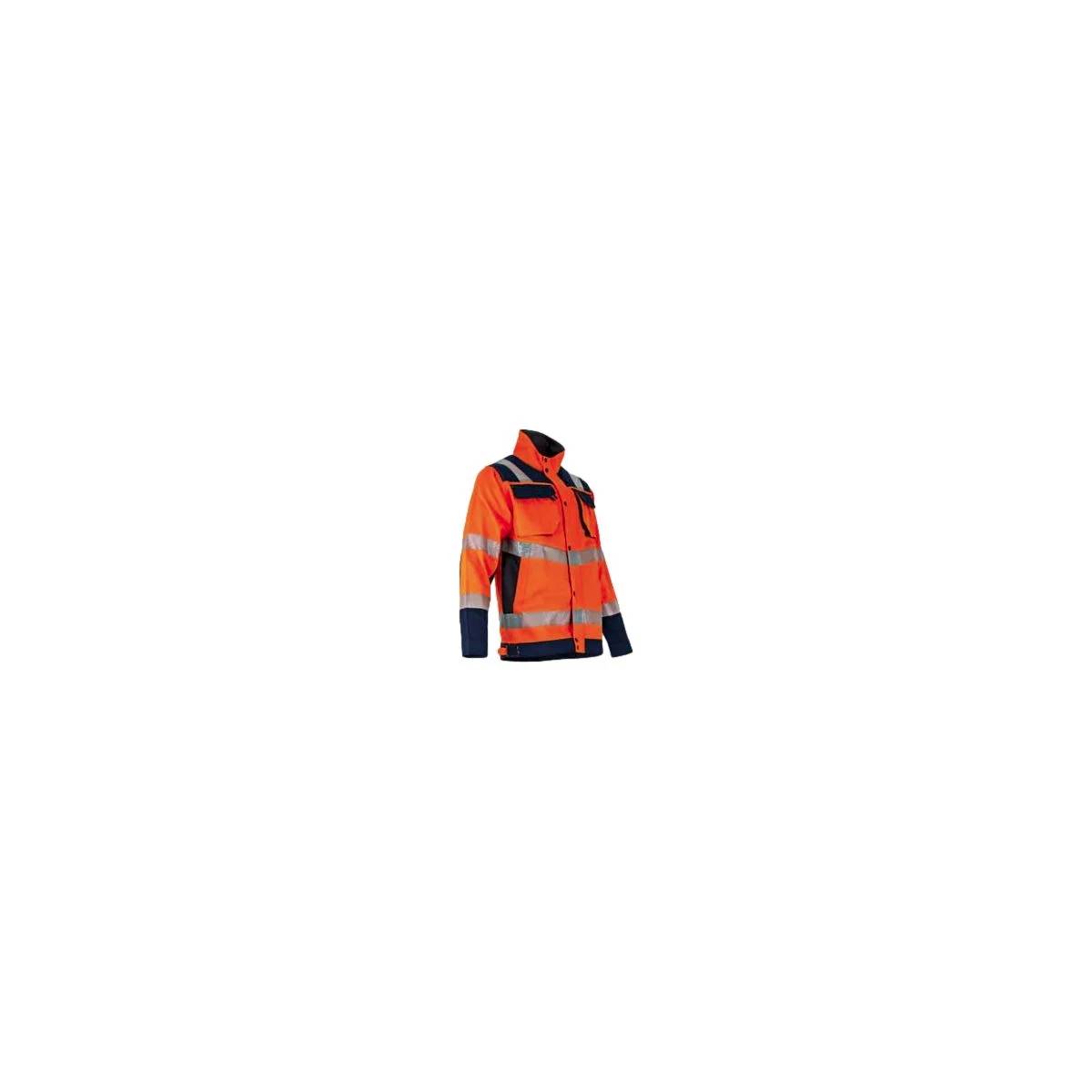 Blouson haute visibilité bicolore orange/marine taille XL LMA