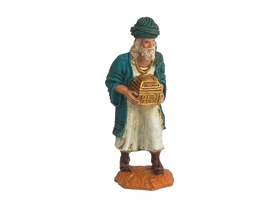 Oliver - Rey Melchor adoración H.9 cm - Oliver