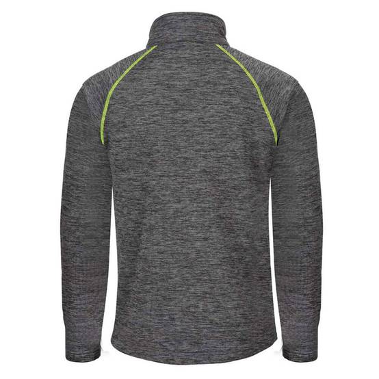 Nineworths - Gilet de travail Lenny gris chine/jaune fluo taille L - Nine Worths - Image 2