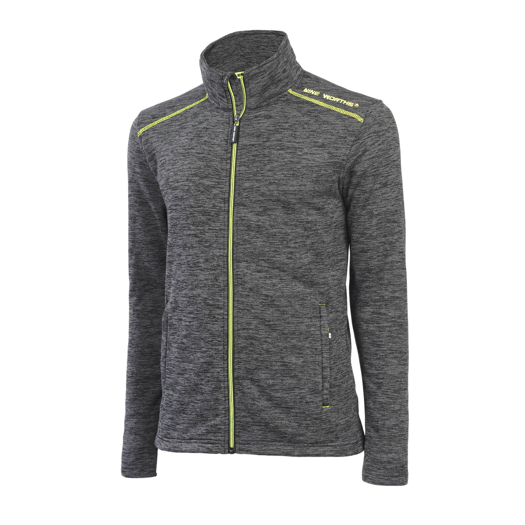 Nineworths - Gilet de travail Lenny gris chine/jaune fluo taille L - Nine Worths - Image 10