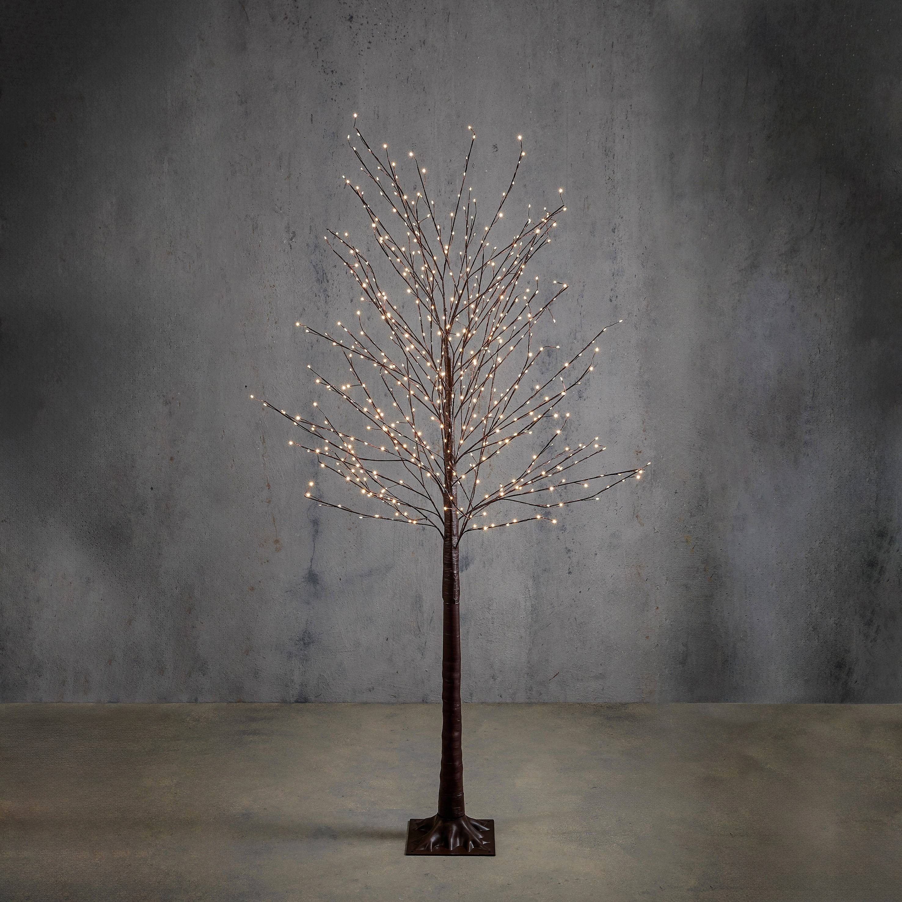 Luca Lighting - Árbol marrón blanco clásico - Ø 60 x H.180 cm