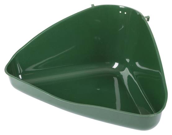 Toillettes d'angle de cage pour rongeur, 35X22X16cm