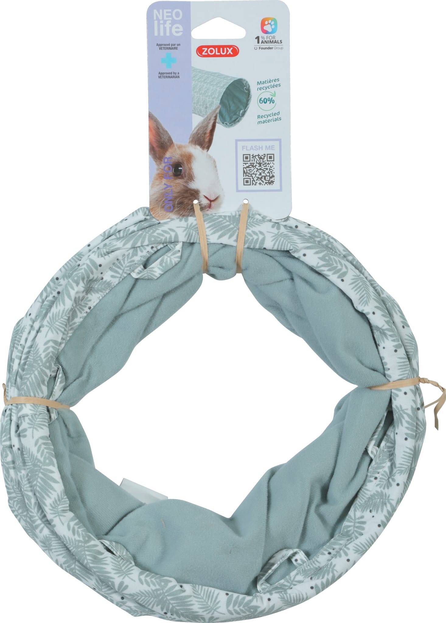 Zolux - Tunnel lapin neolife diametre 23cm