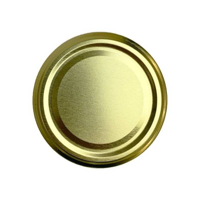 Capsule twist-off ruche plastique jaune Ø63 mm pack de 10 - Icko