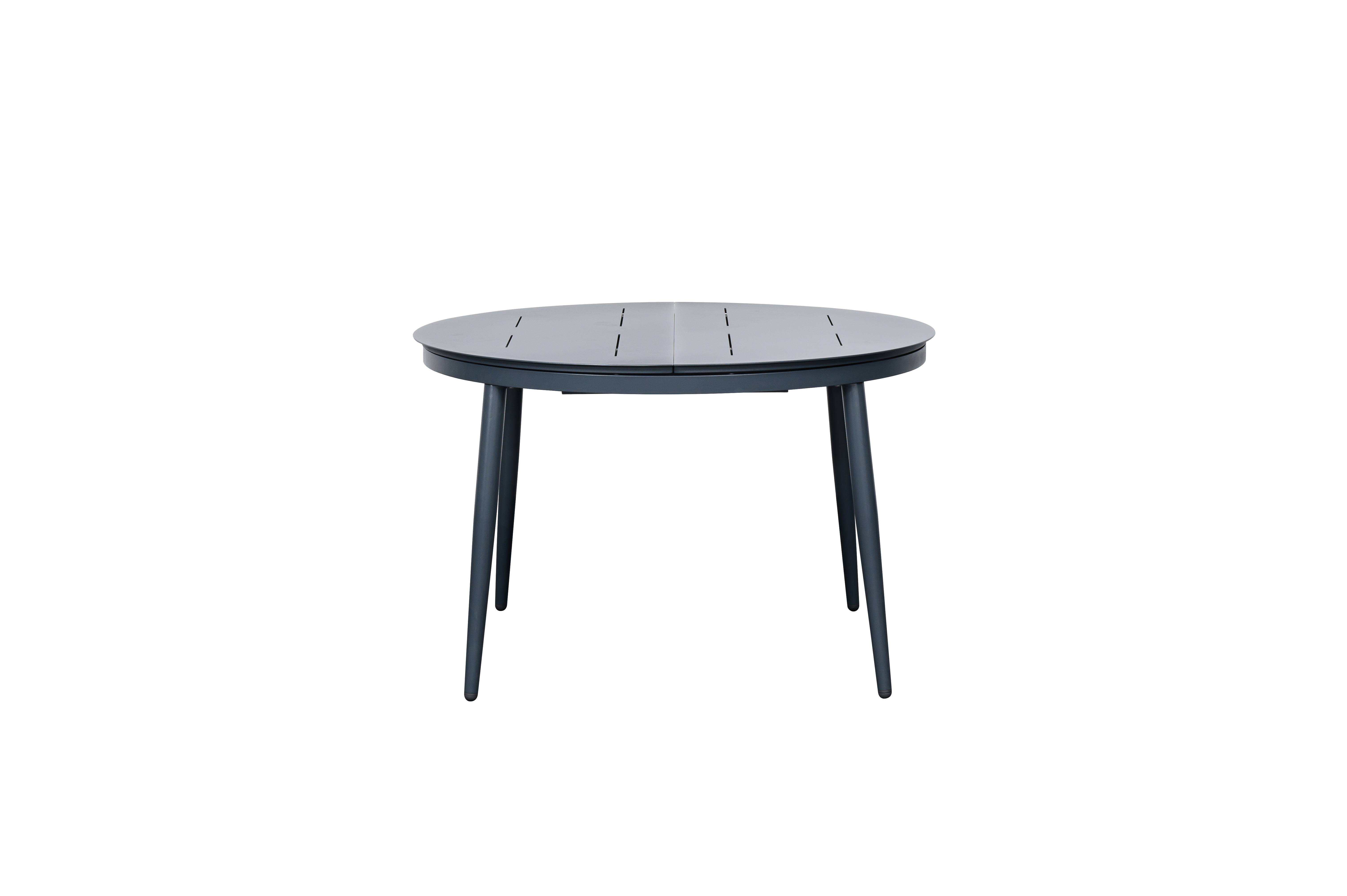 Ecloz - Table de jardin ronde extensible alu anthracite 4/8 personnes Ery ECLOZ - Image 5