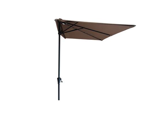 Ecloz - Demi-parasol rectangle taupe 220g/m² Enzo ECLOZ - Image 2