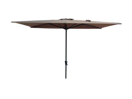 Ecloz - Demi-parasol rectangle taupe 220g/m² Enzo ECLOZ - Image 1