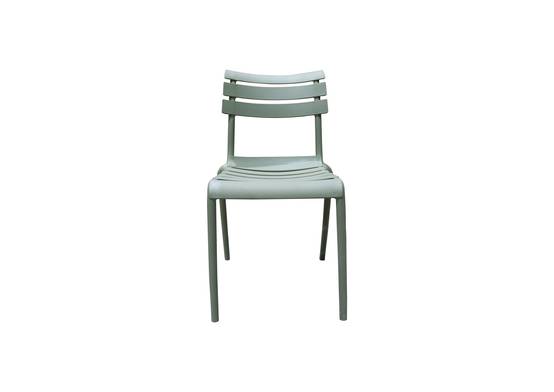 Ecloz - Chaise de jardin résine kaki Effie ECLOZ - Image 1