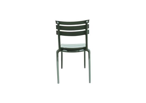 Ecloz - Chaise de jardin résine kaki Effie ECLOZ - Image 3