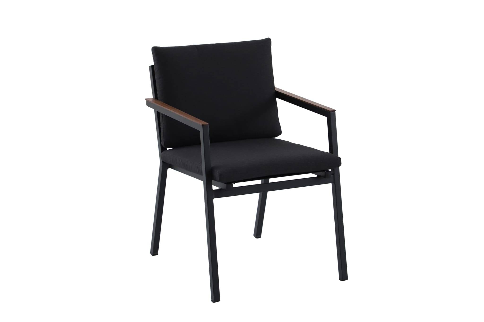 Ecloz - Fauteuil de jardin alu anthracite Enoal ECLOZ