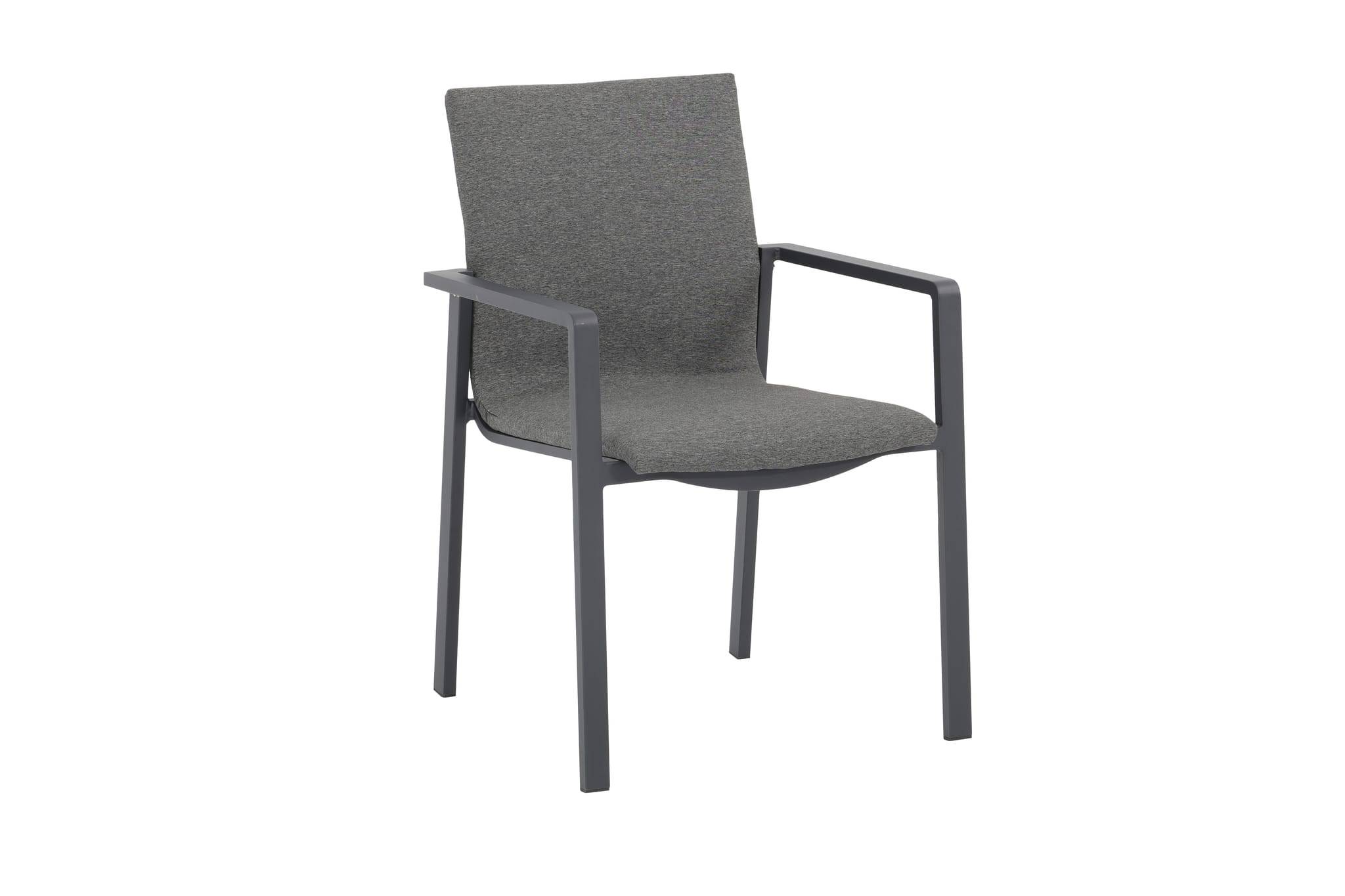 Ecloz - Fauteuil de jardin alu jersey anthracite Enok ECLOZ