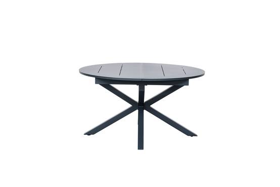 Ecloz - Table de jardin ronde extensible alu anthracite 6/8 personnes Ery ECLOZ - Image 5