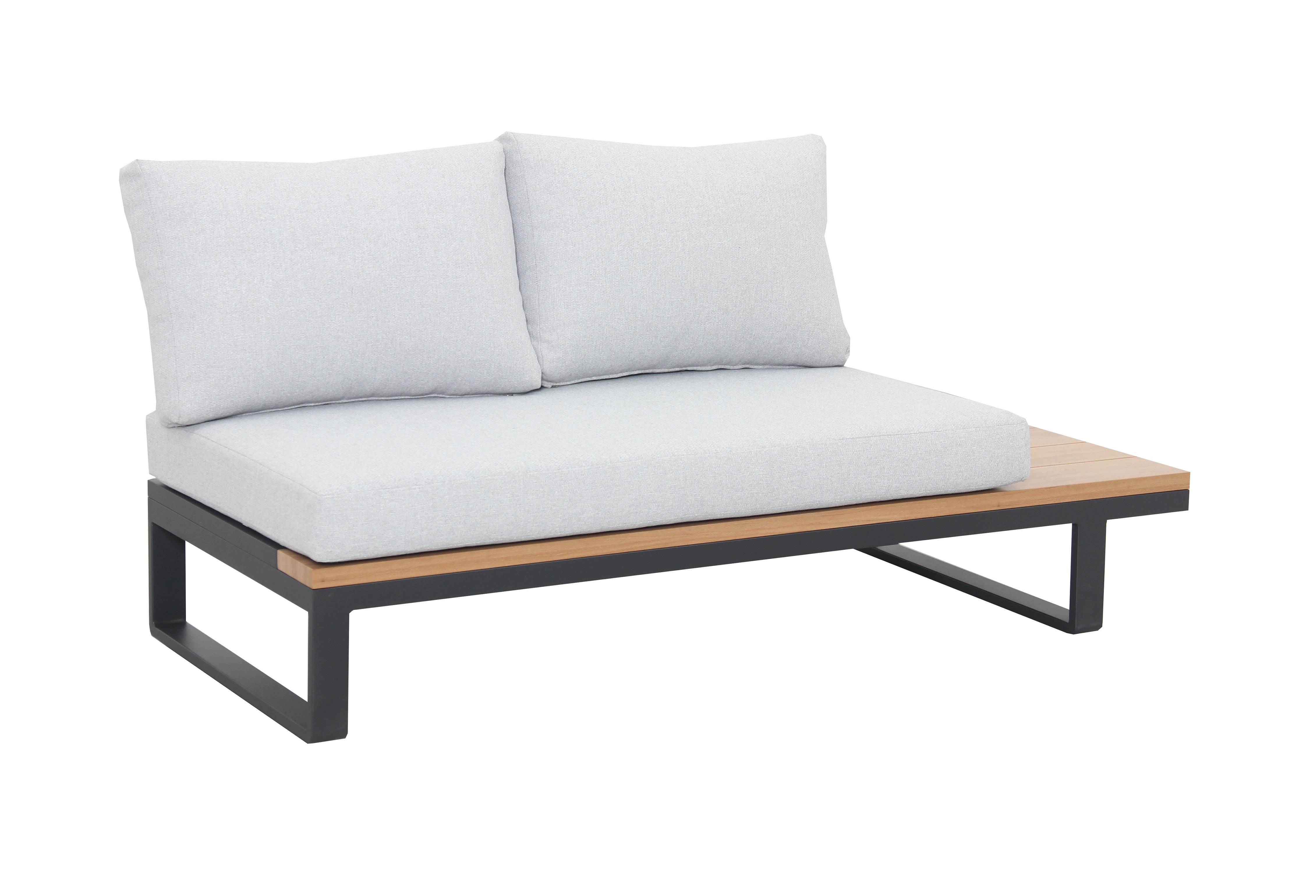 Ecloz - Salon de jardin aluminium anthracite 6 personnes Engy ECLOZ - Imagen 5