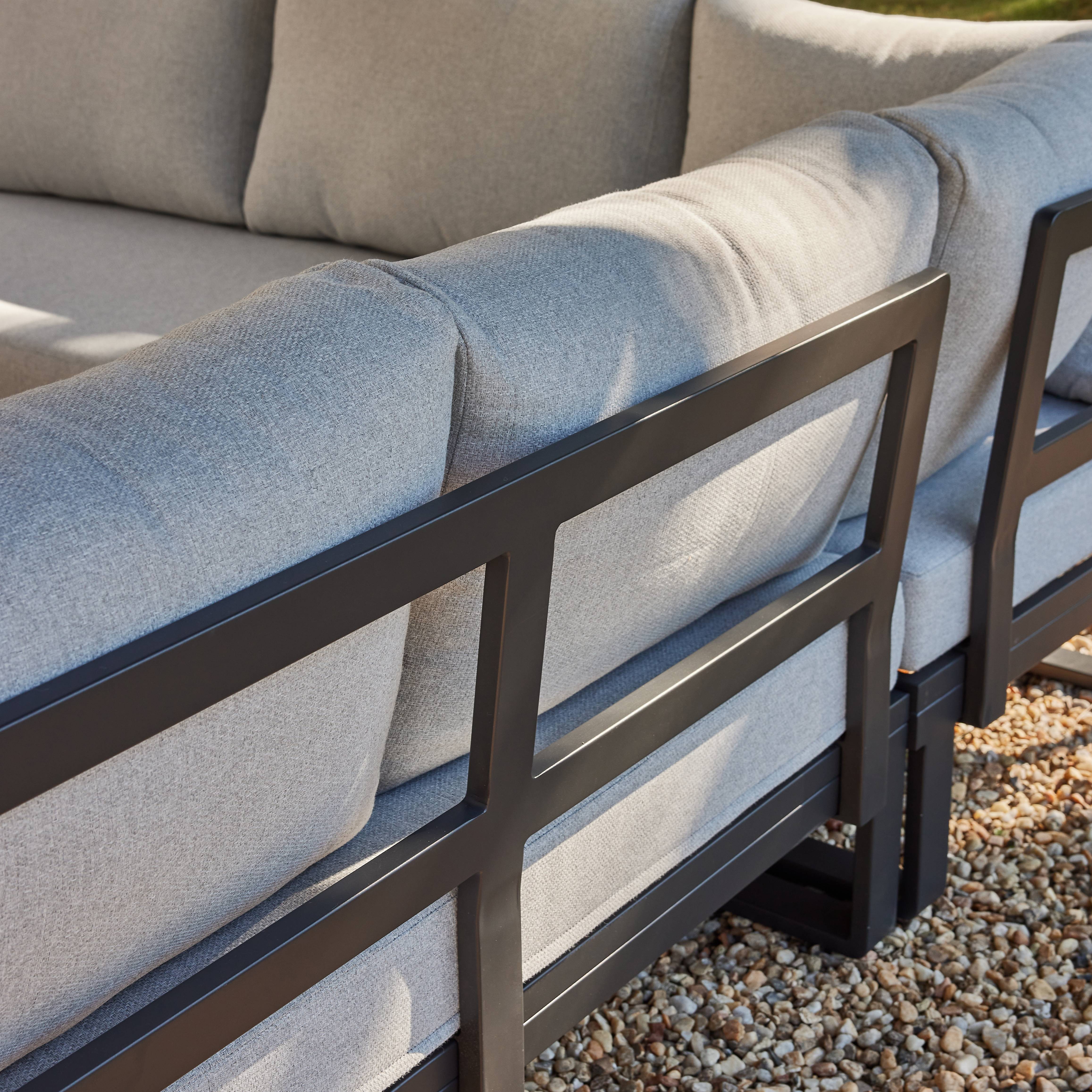 Ecloz - Salon de jardin aluminium anthracite 6 personnes Engy ECLOZ - Imagen 12