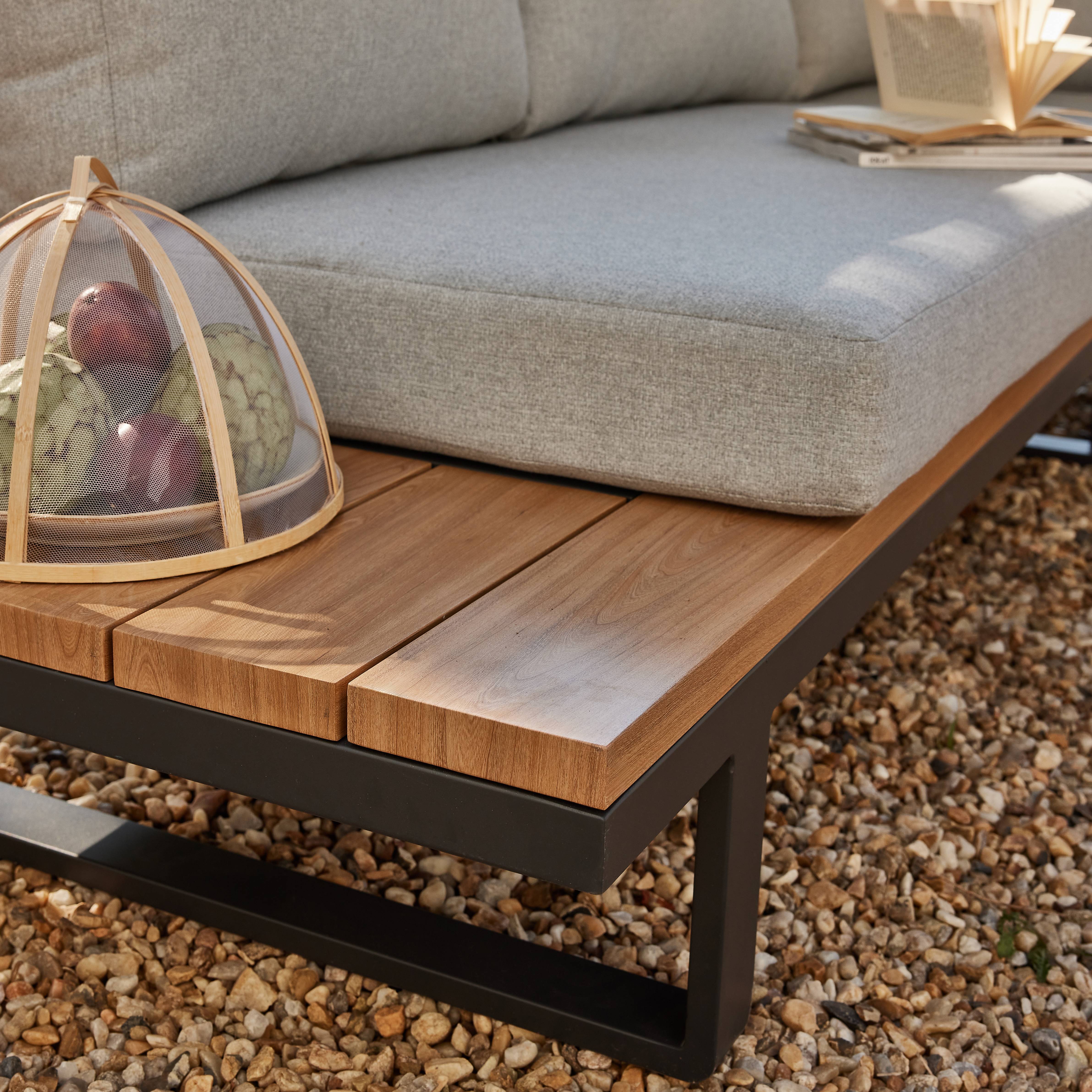 Ecloz - Salon de jardin aluminium anthracite 6 personnes Engy ECLOZ - Imagen 10