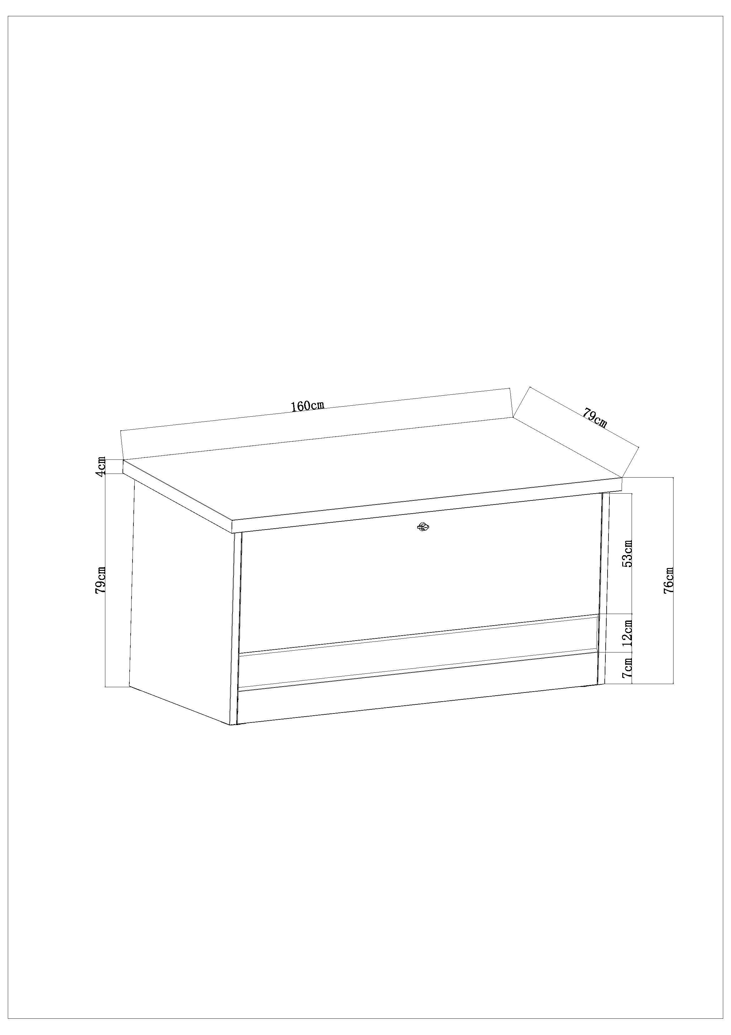 Ecloz - Coffre de Rangement Acier Evi 1000L ECLOZ - Imagen 4