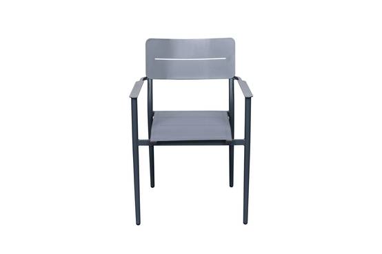 Ecloz - Fauteuil de jardin alu textilène Anthracite Evin ECLOZ - Image 2