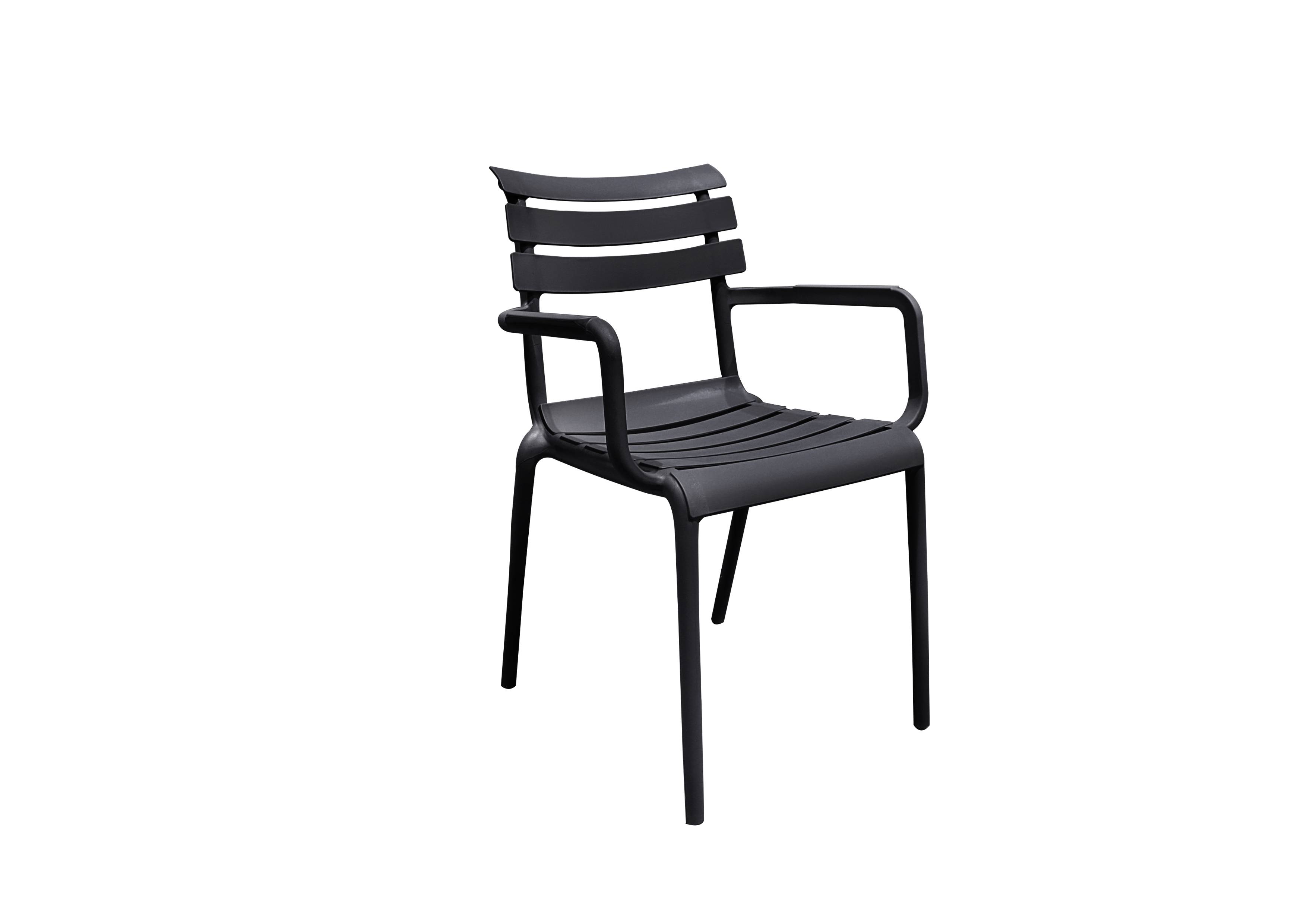 Ecloz - Fauteuil de jardin résine noir Effie ECLOZ