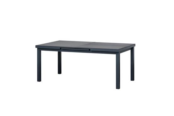 Ecloz - Table de jardin rectangulaire extensible céramique anthracite 6/8 personnes Elita ECLOZ - Image 1