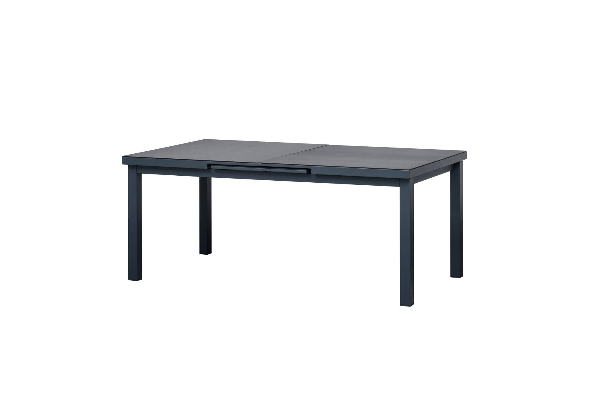 Ecloz - Table de jardin rectangulaire extensible céramique anthracite 6/8 personnes Elita ECLOZ - Imagen 1