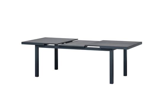 Ecloz - Table de jardin rectangulaire extensible céramique anthracite 6/8 personnes Elita ECLOZ - Image 5