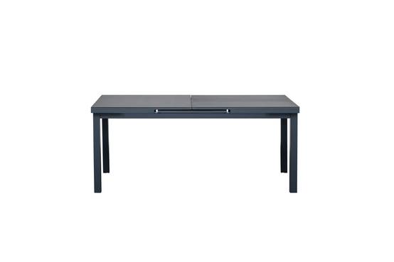 Ecloz - Table de jardin rectangulaire extensible céramique anthracite 6/8 personnes Elita ECLOZ - Image 2