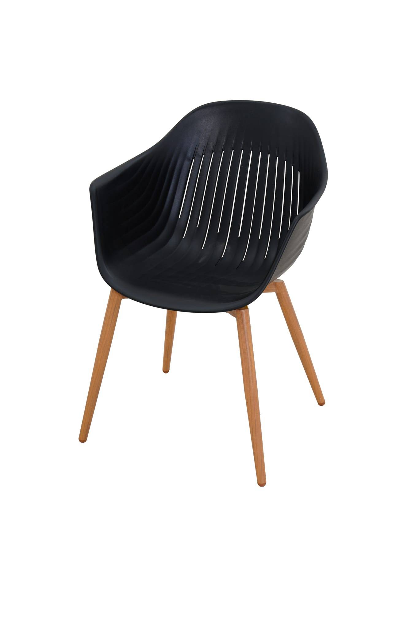 Ecloz - Fauteuil de jardin résine anthracite Coque ECLOZ - Imagen 3