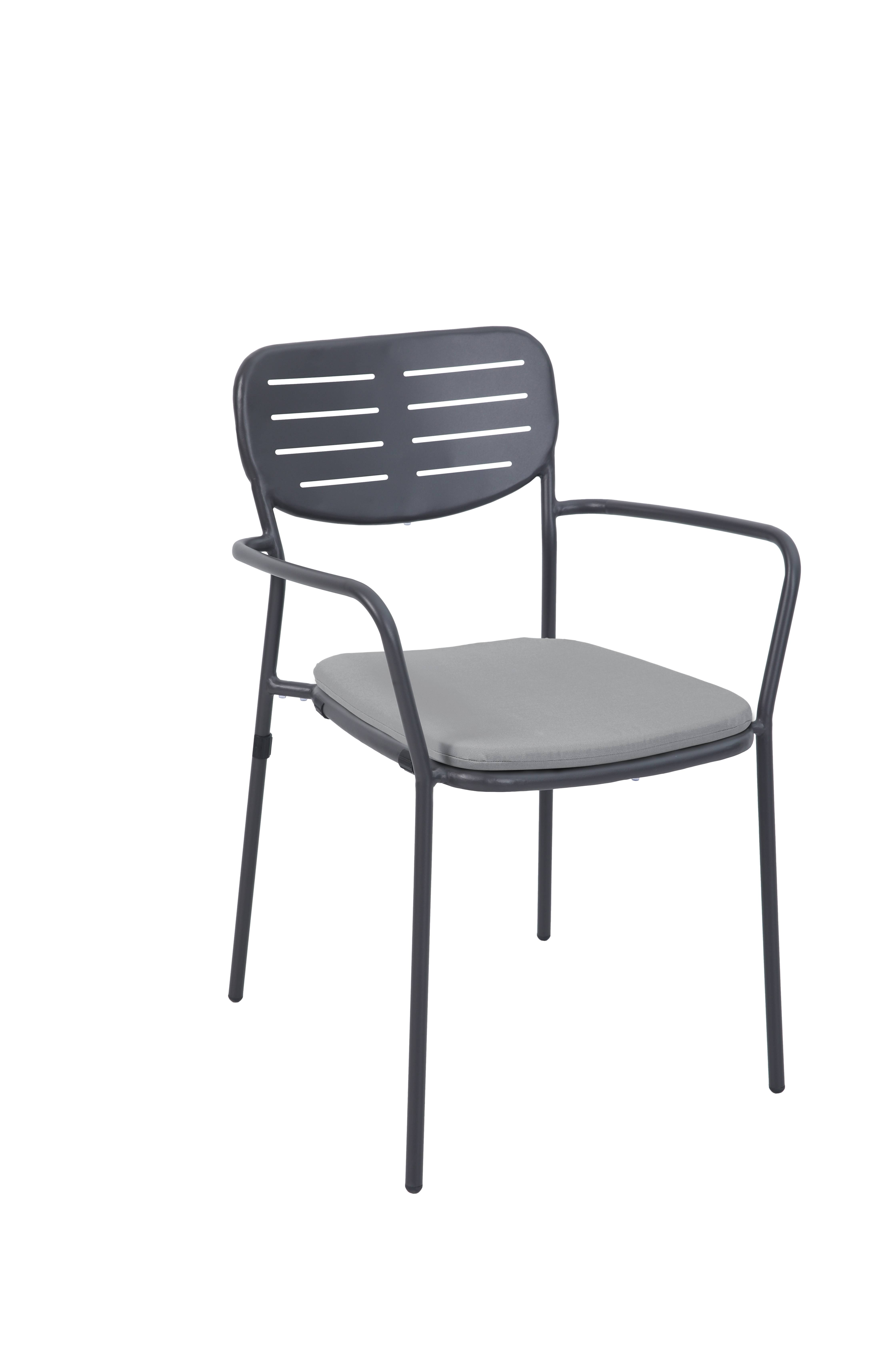 Ecloz - Fauteuil de jardin acier vert Eze ECLOZ - Imagen 3