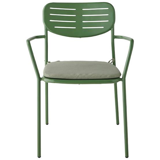 Ecloz - Fauteuil de jardin acier vert Eze ECLOZ - Image 4