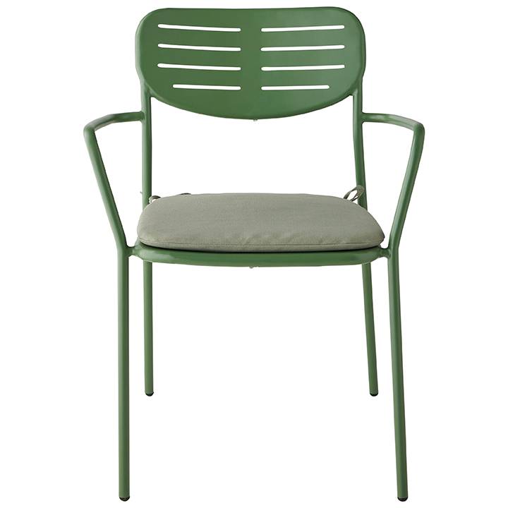 Ecloz - Fauteuil de jardin acier vert Eze ECLOZ - Imagen 4