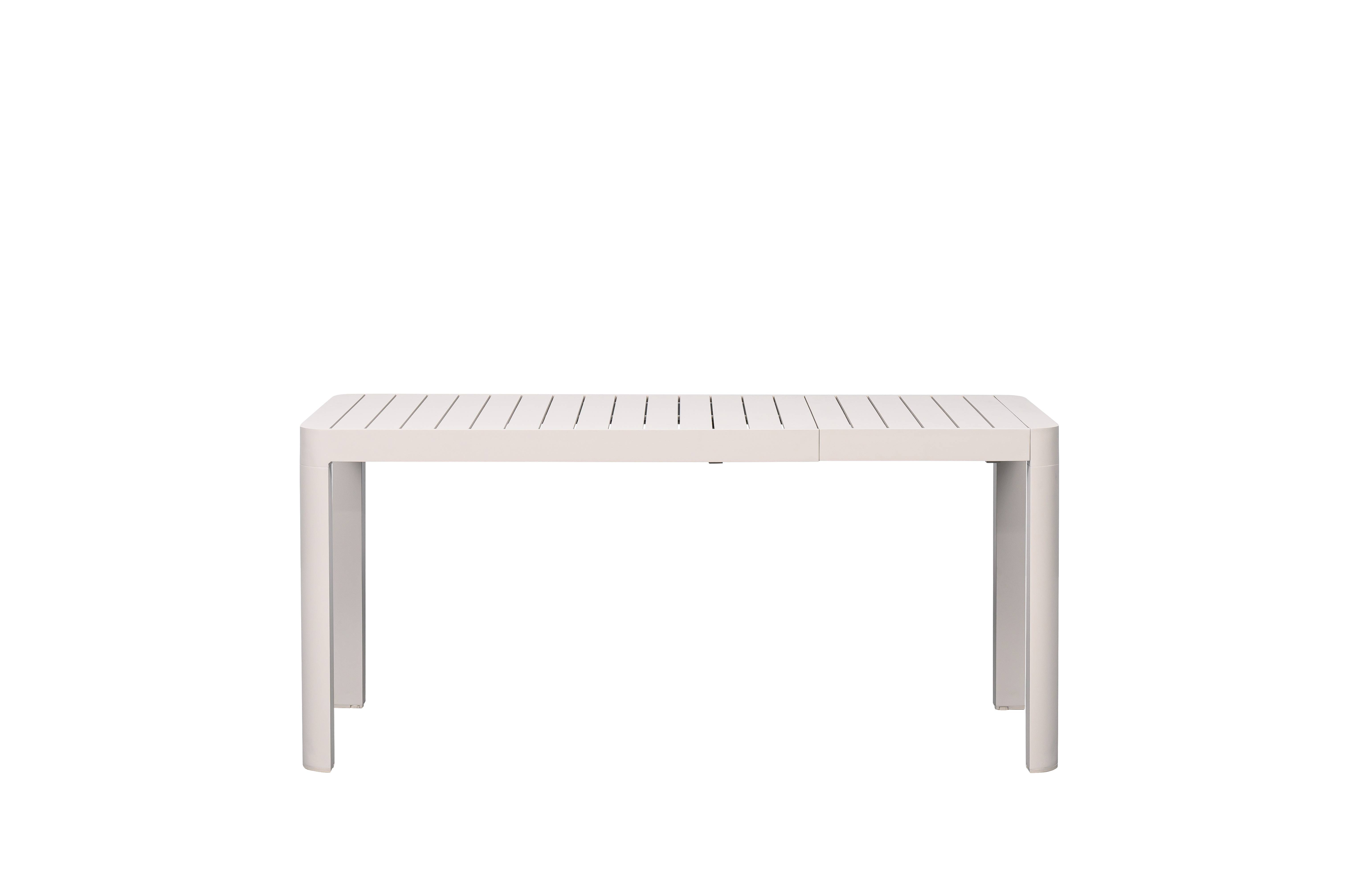 Ecloz - Table de jardin rectangulaire extensible alu sable 6/8 personnes Eneko ECLOZ - Image 3