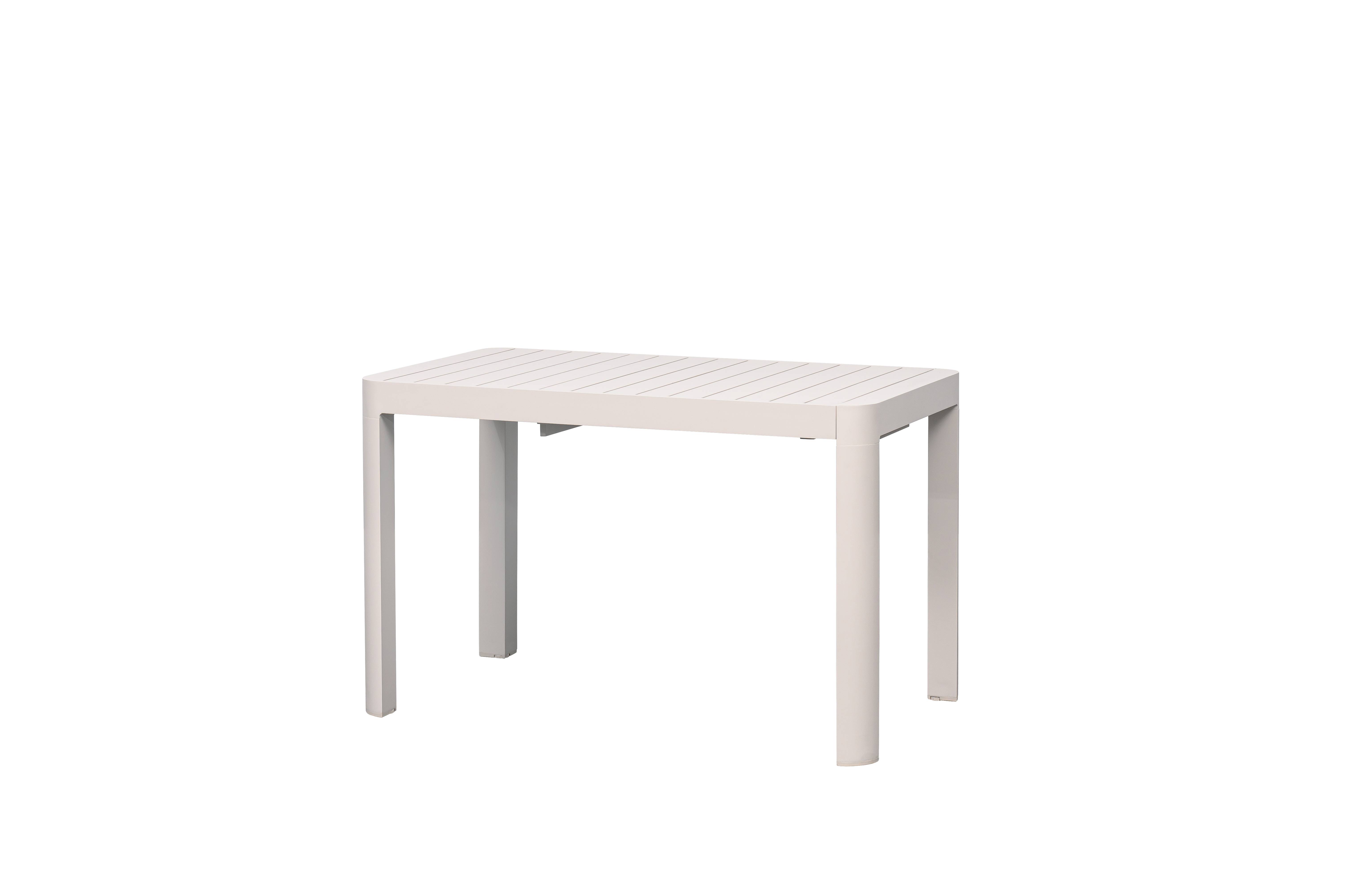 Ecloz - Table de jardin rectangulaire extensible alu sable 6/8 personnes Eneko ECLOZ - Image 5