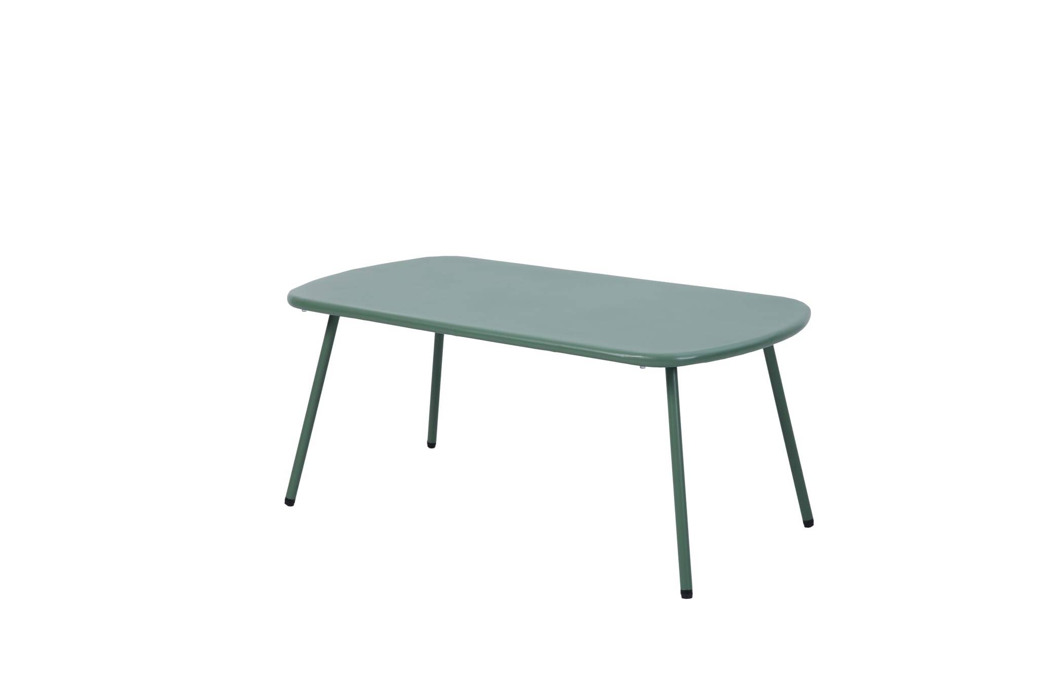 Ecloz - Table basse de jardin rectangle alu vert d'eau Eline ECLOZ