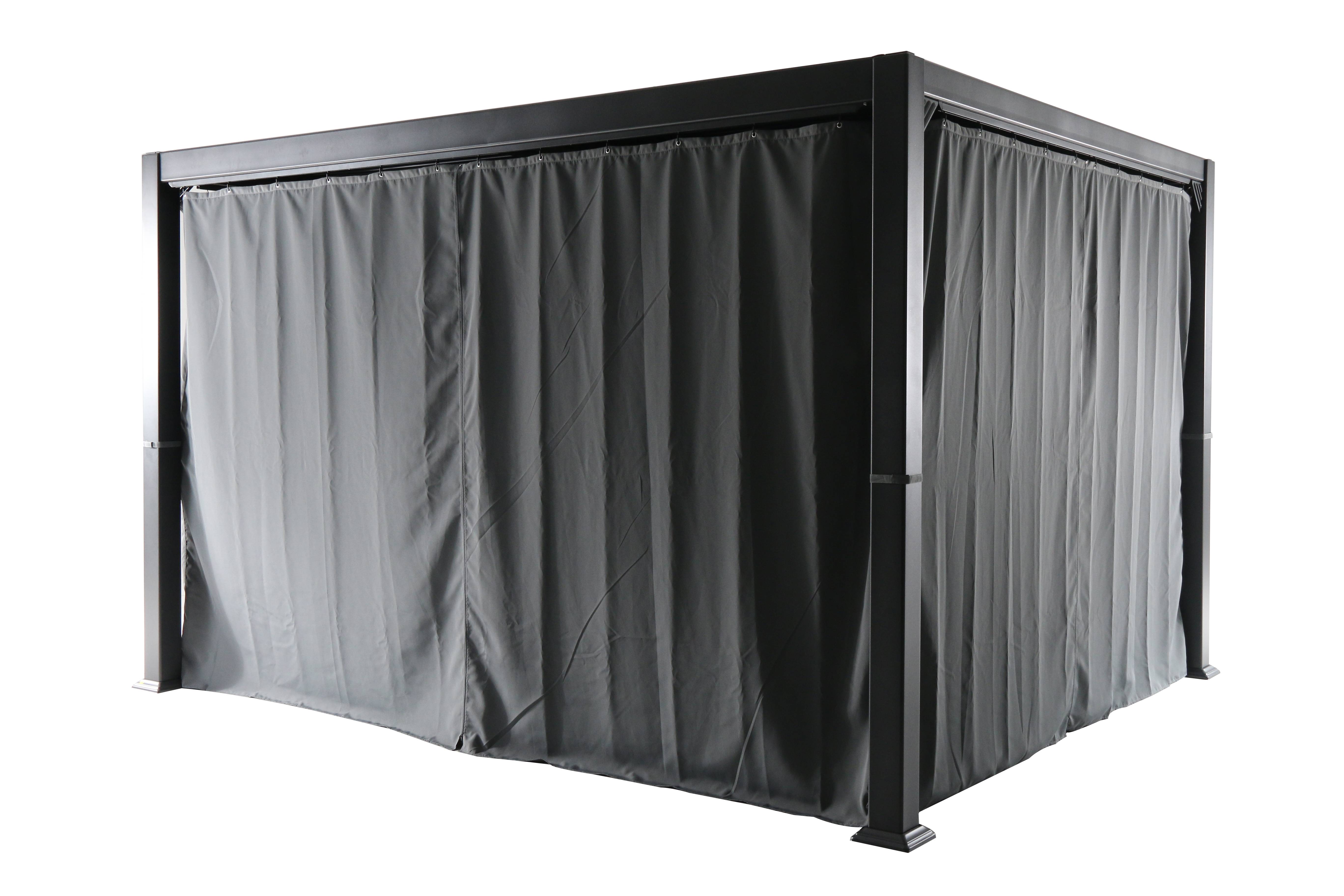Ecloz - Pergola bioclimatique 3x3,6m aluminium anthracite ECLOZ - Imagen 6