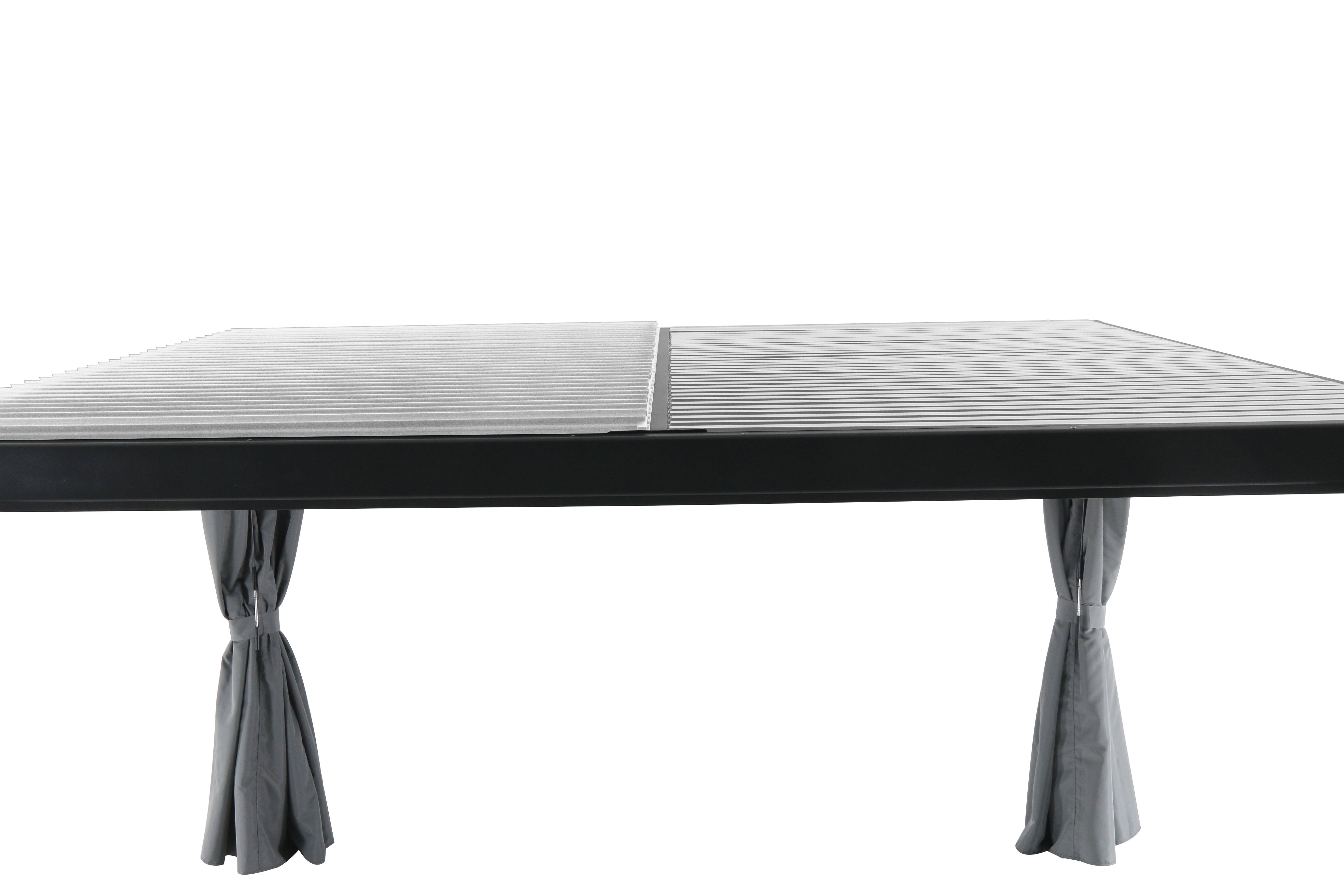 Ecloz - Pergola bioclimatique 3x3,6m aluminium anthracite ECLOZ - Imagen 3