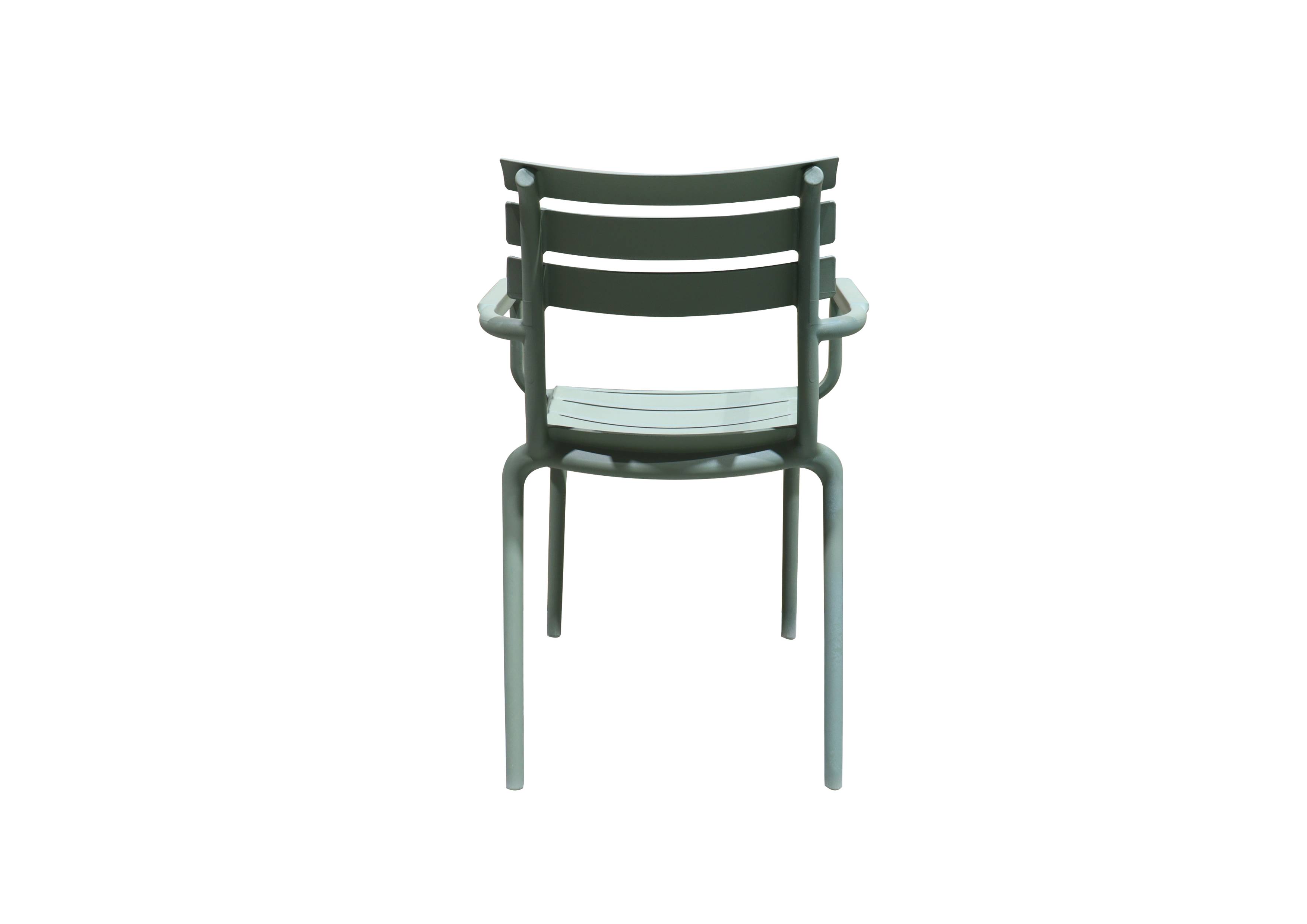 Ecloz - Fauteuil de jardin résine kaki Effie ECLOZ - Image 1