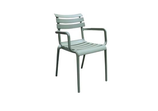 Ecloz - Fauteuil de jardin résine kaki Effie ECLOZ - Image 3