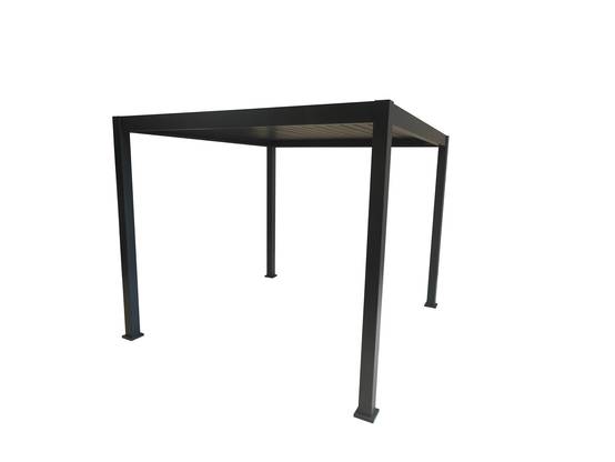 Ecloz - Pergola bioclimatique 3x3m aluminium anthracite ECLOZ - Image 9