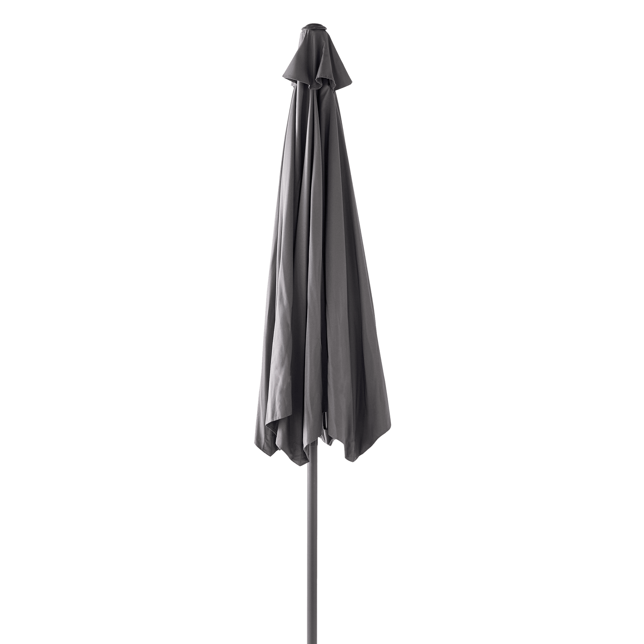 Ecloz - Parasol droit inclinable rond gris Ø3m 210g/m² Evan ECLOZ - Imagen 2
