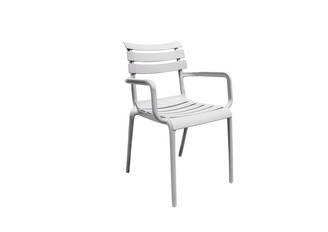 Ecloz - Fauteuil de jardin résine écru Effie ECLOZ