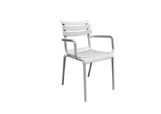 Ecloz - Fauteuil de jardin résine écru Effie ECLOZ - Image 1