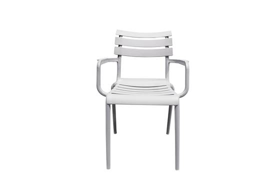Ecloz - Fauteuil de jardin résine écru Effie ECLOZ - Image 2