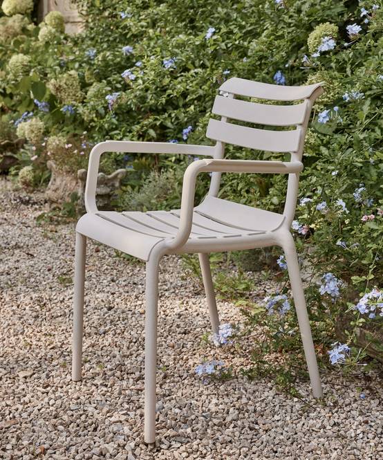 Ecloz - Fauteuil de jardin résine écru Effie ECLOZ - Image 4
