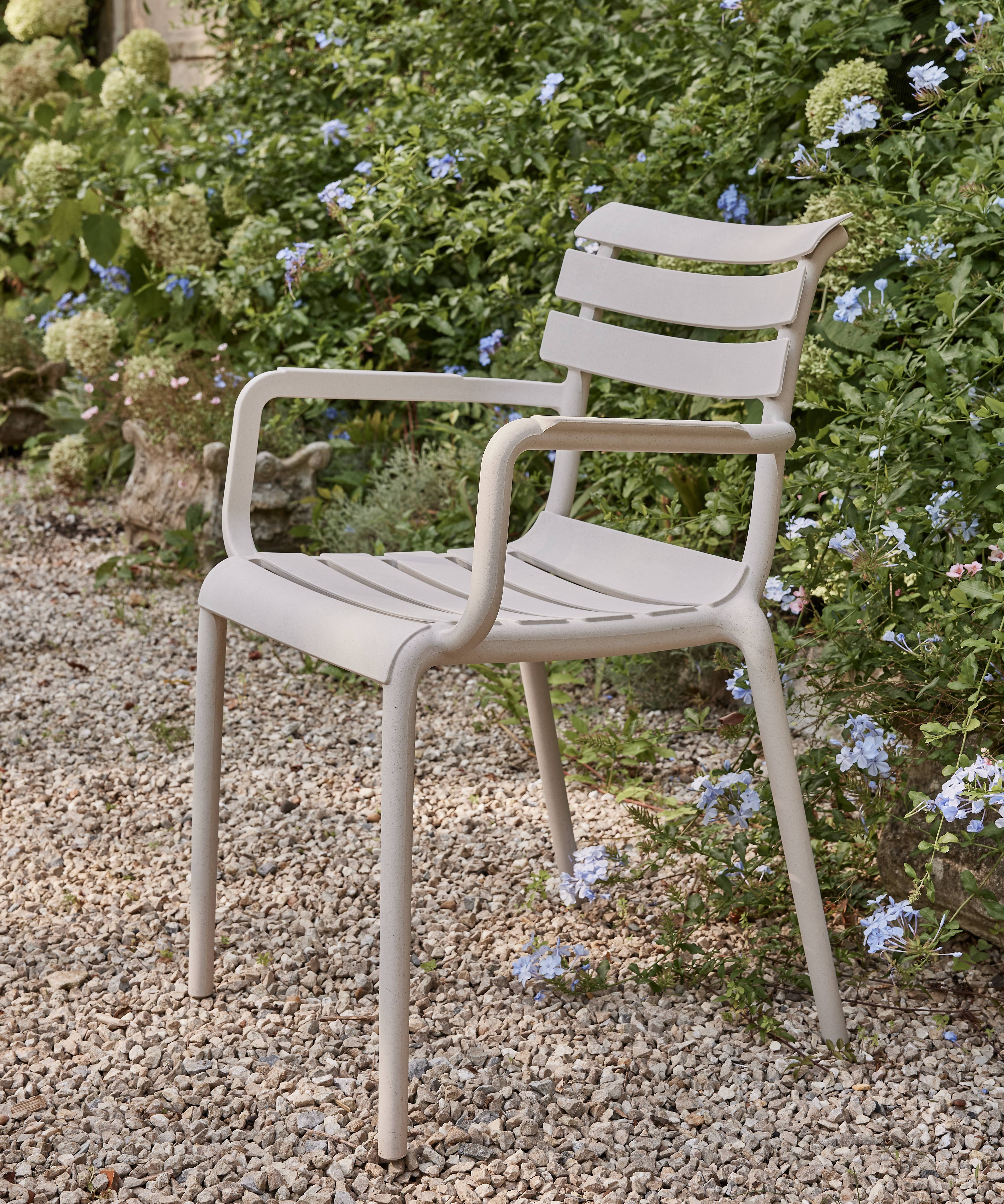 Ecloz - Fauteuil de jardin résine écru Effie ECLOZ - Image 4