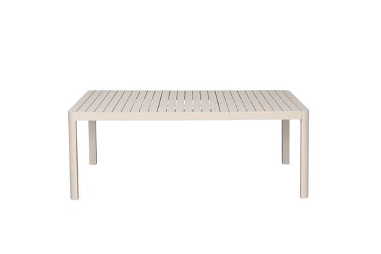 Ecloz - Table de jardin carrée extensible alu sable 6/8 personnes Eno - ECLOZ - Image 2